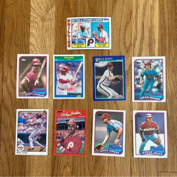 Topps Phillies Baseball Cards - Picture 1 of 7